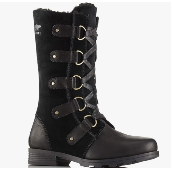 Sorel Womens Emelie Lace Boots